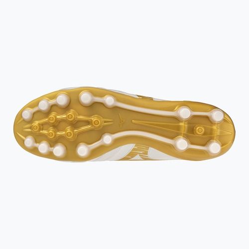 Buty piłkarskie Mizuno Morelia Neo IV Beta Elite AG white/mp gold/cool gray 3c