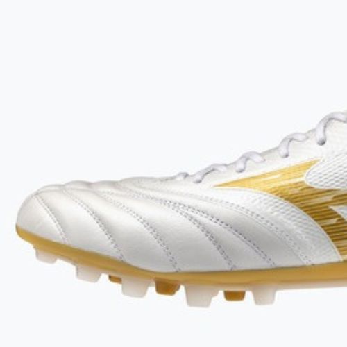 Buty piłkarskie Mizuno Morelia Neo IV Beta Elite AG white/mp gold/cool gray 3c