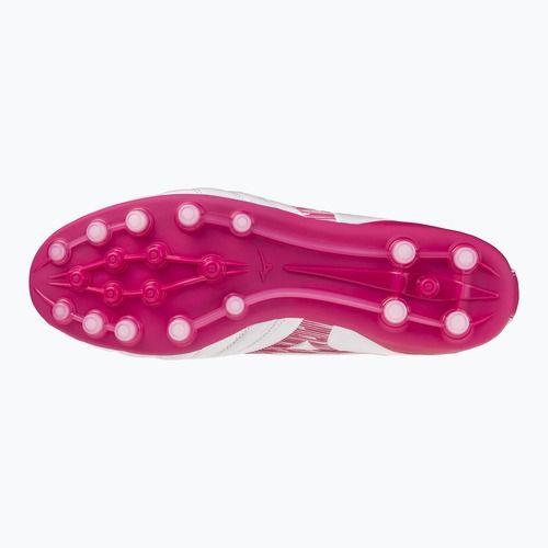 Buty piłkarskie Mizuno Morelia Neo IV Pro AG white/fuchsia purple/fuchsia purple