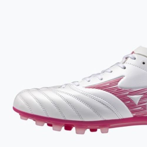 Buty piłkarskie Mizuno Morelia Neo IV Pro AG white/fuchsia purple/fuchsia purple