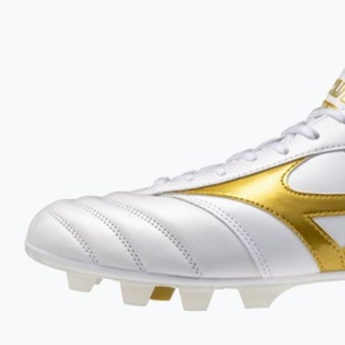 Buty piłkarskie Mizuno Morelia II Pro FG white/football gold/galaxy silver