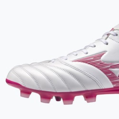 Buty piłkarskie Mizuno Morelia Neo IV Pro FG white/fuchsia purple/fuchsia purple