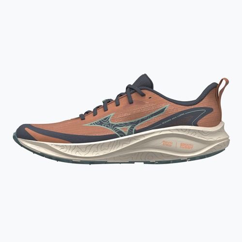 Buty do biegania męskie Mizuno Neo Lumina sunburn/gobling green/summer sand