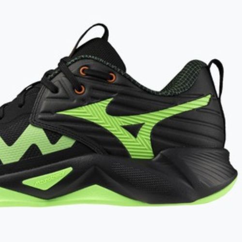 Buty do siatkówki Mizuno Wave Momentum Pro black/glowing apple/mandarin orange