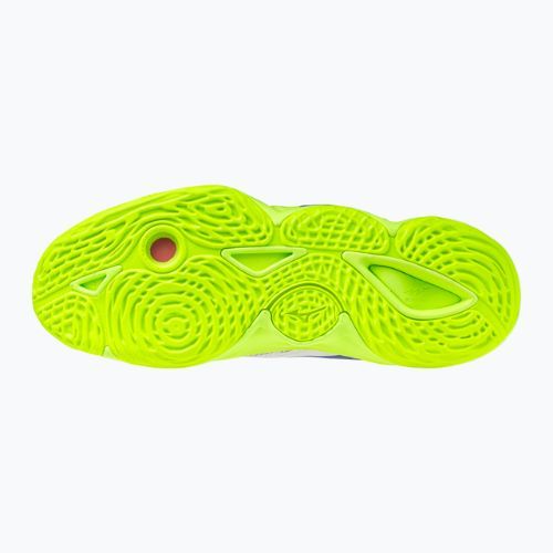 Buty do siatkówki Mizuno Wave Momentum Elite white/lightning yellow/dazzling blue