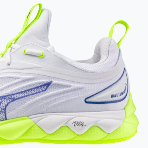 Buty do siatkówki Mizuno Wave Luminous 3 white/lightning yellow/dazzling blue