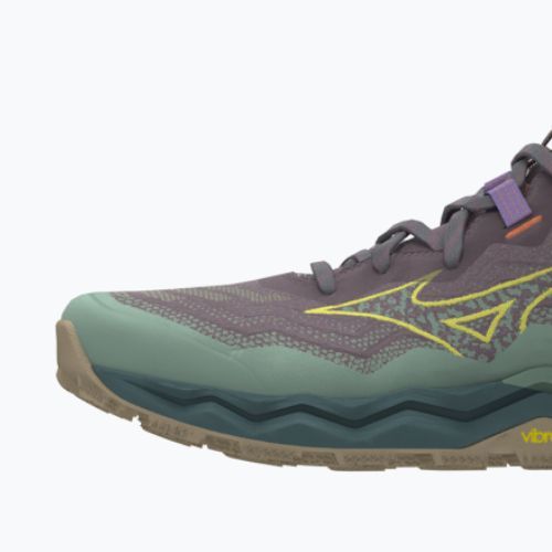 Buty do biegania damskie Mizuno Wave Daichi 9 granite green/fortune yellow