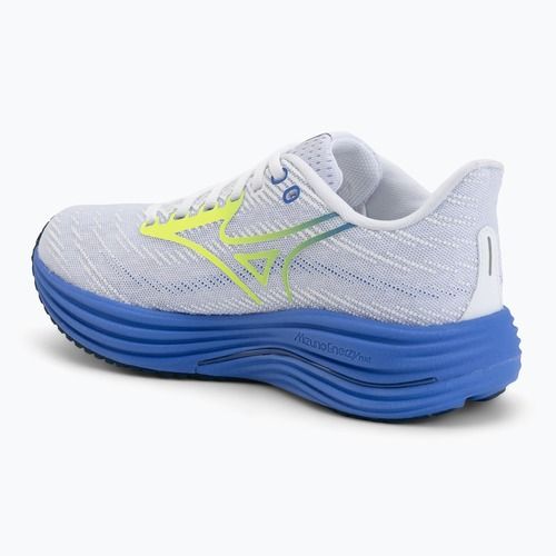 Buty do biegania damskie Mizuno Wave Rider 29 white/lightning yellow/ultramarine