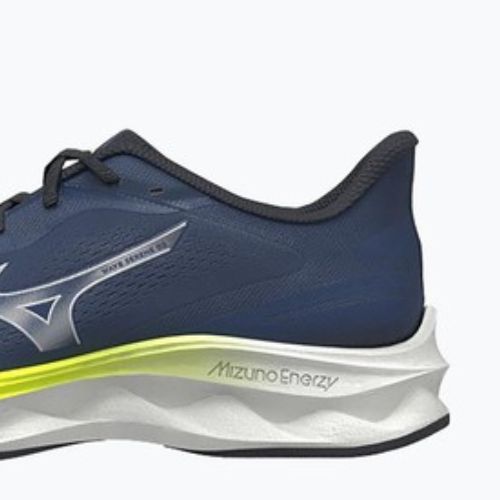 Buty do biegania męskie Mizuno Wave Serene 2 estate blue/silver/lightning yellow