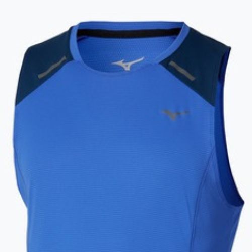 Koszulka do biegania męska Mizuno Active DryAeroFlow Tank Top dazzling blue