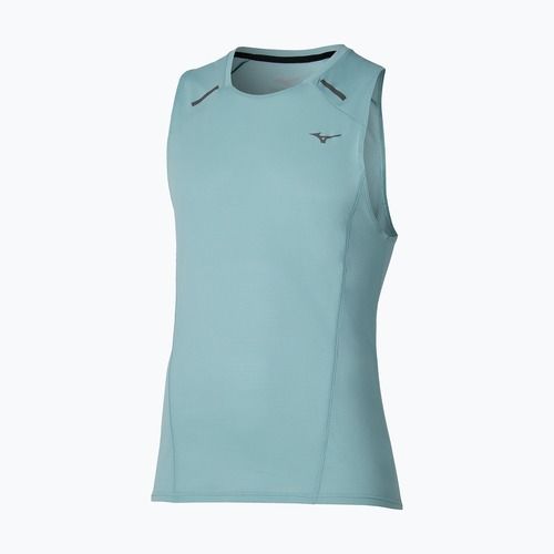 Koszulka do biegania męska Mizuno Active DryAeroFlow Tank Top aquifer