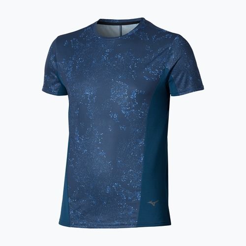 Koszulka do biegania męska Mizuno Active DryAeroFlow Graphic estate blue