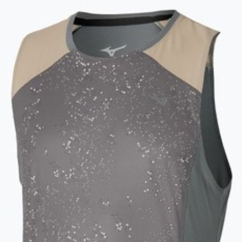 Koszulka do biegania męska Mizuno Active DryAeroFlow Graphic Tank Top lava smoke