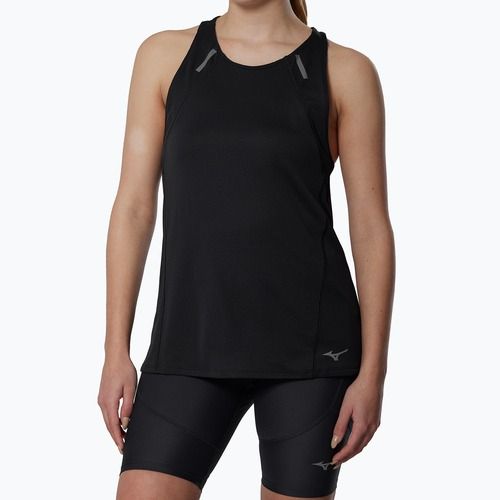 Koszulka do biegania damska Mizuno Active DryAeroFlow Tank Top black