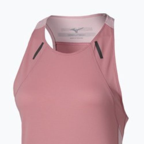Koszulka do biegania damska Mizuno Active DryAeroFlow Tank Top rose elegance