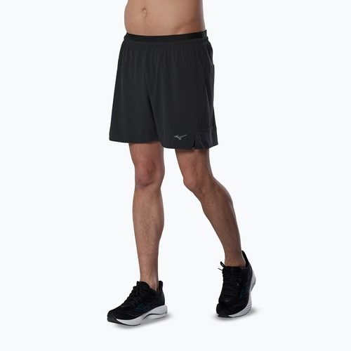Spodenki do biegania męskie Mizuno Active Alpha 2in1 5.5 black