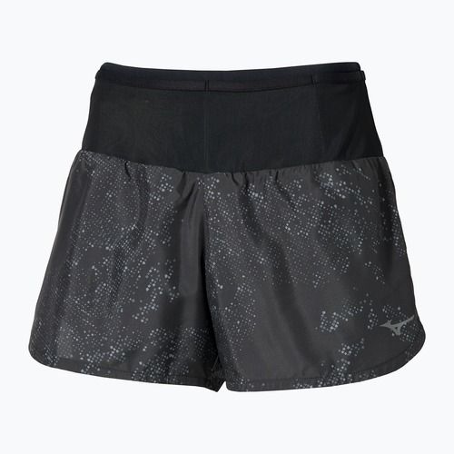 Spodenki do biegania damskie Mizuno Active Graphic Multi Pocket black