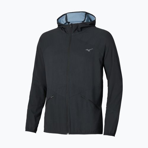 Kurtka do biegania męska Mizuno Active Alpha Hooded black