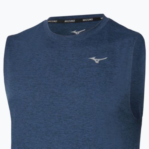 Koszulka do biegania męska Mizuno Impulse Core Sleeveless estate blue