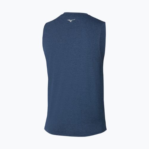 Koszulka do biegania męska Mizuno Impulse Core Sleeveless estate blue