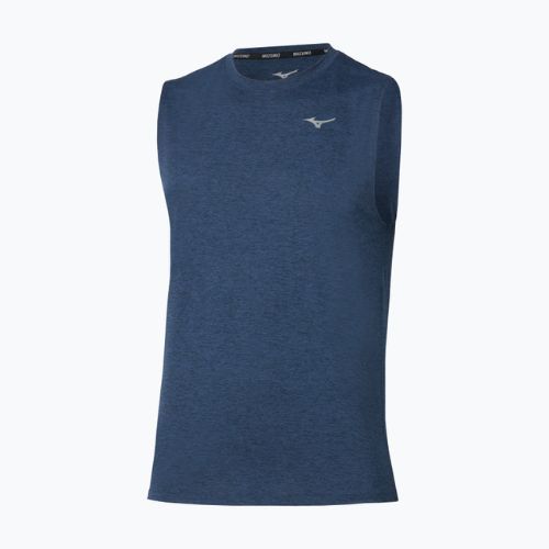Koszulka do biegania męska Mizuno Impulse Core Sleeveless estate blue