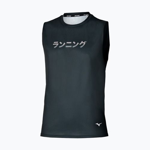 Koszulka do biegania męska Mizuno Core Graphic Sleeveless black