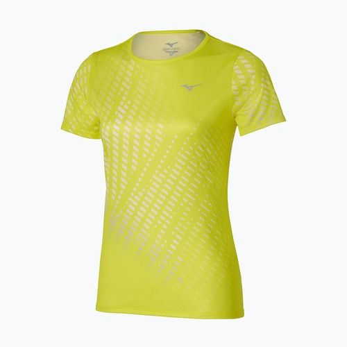 Koszulka do biegania damska Mizuno Core Graphic Tee lightning yellow