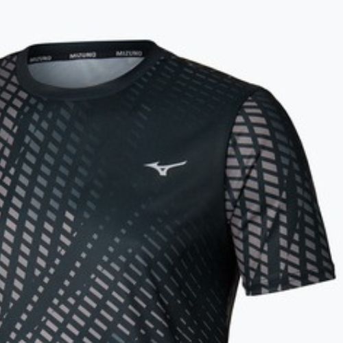 Koszulka do biegania męska Mizuno Core Graphic Tee black/gray