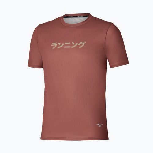 Koszulka do biegania męska Mizuno Core Graphic Tee copper brown