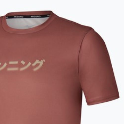 Koszulka do biegania męska Mizuno Core Graphic Tee copper brown