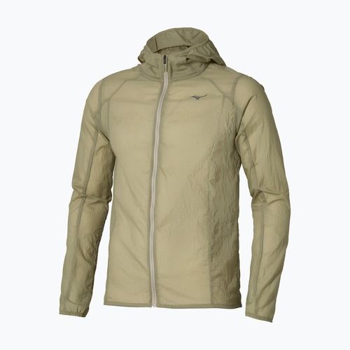 Kurtka do biegania męska Mizuno Tech Light Hooded elm