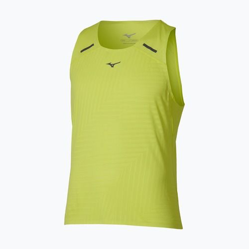 Koszulka do biegania męska Mizuno Tech Light Tank lightning yellow