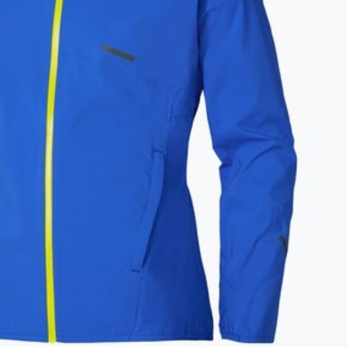 Kurtka do biegania męska Mizuno Trail Waterproof 20K Hooded dazzling blue