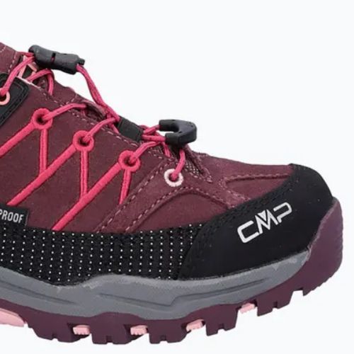 Buty trekkingowe dziecięce CMP Rigel Low Wp prugna/peach