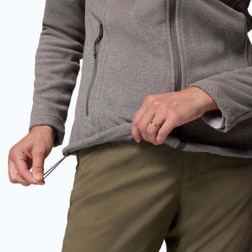 Bluza polarowa damska Columbia Fast Trek II city grey heather/city grey