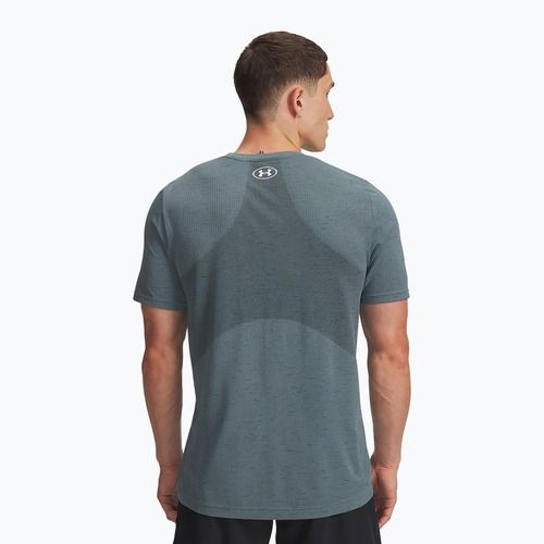 Koszulka treningowa męska Under Armour Vanish Seamless jasper blue/white