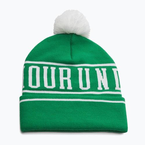 Czapka zimowa męska Under Armour Halftime Pom Beanie team kelly green/white/white