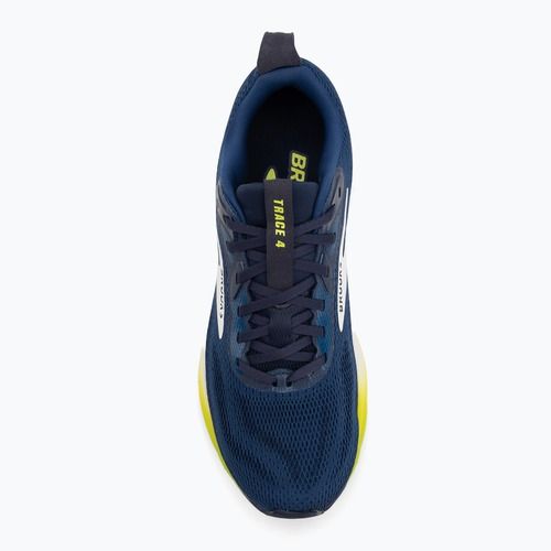 Buty do biegania męskie Brooks Trace 4 navy/peacoat/acid lime