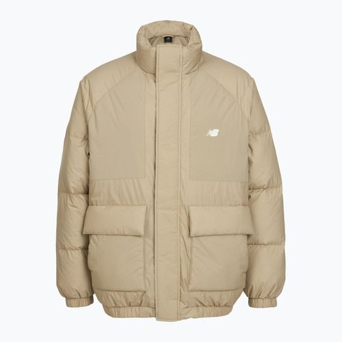 Kurtka puchowa męska New Balance NBX Academy Mix Down beige