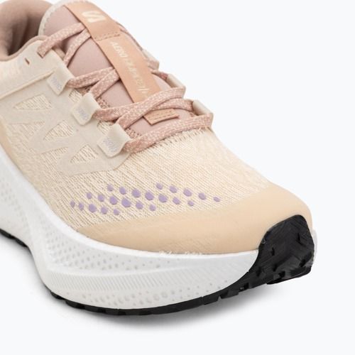 Buty do biegania damskie Salomon Aero Glide 3 Gravel shortbread/white/fushion coral