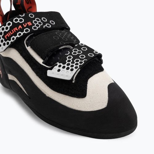 Buty wspinaczkowe damskie La Sportiva Miura VS white/cherry tomato
