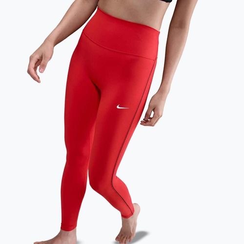 Legginsy damskie Nike One High-Waisted light crimson/black