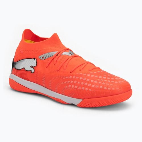 Buty piłkarskie PUMA Future 9 Match IT glowing red/puma white/puma black/puma silver