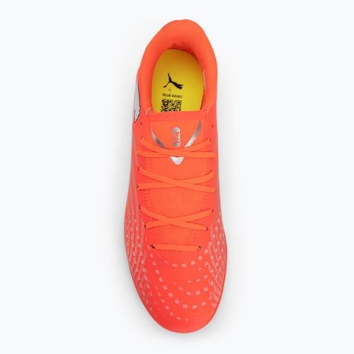 Buty piłkarskie PUMA Future 9 Play IT glowing red/puma white/puma black/puma silver