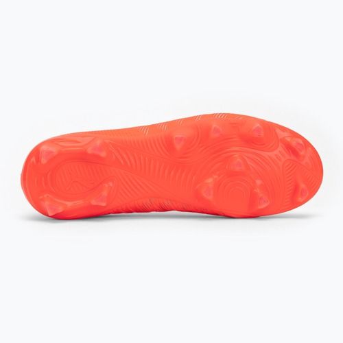 Buty piłkarskie dziecięce PUMA Future 9 Play FG/AG Jr glowing red/puma white/puma black/puma silver