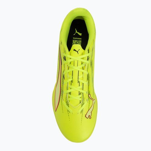 Buty piłkarskie PUMA Ultra 6 Play IT yellow alert/puma black/glowing red/lime squeeze