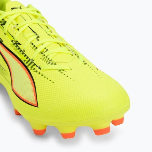 Buty piłkarskie PUMA Ultra 6 Play FG/AG yellow alert/puma black/glowing red/lime squeeze