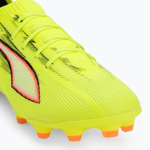 Buty piłkarskie dziecięce PUMA Ultra 6 Pro Jr FG/AG yellow alert/puma black/glowing red/lime squeeze