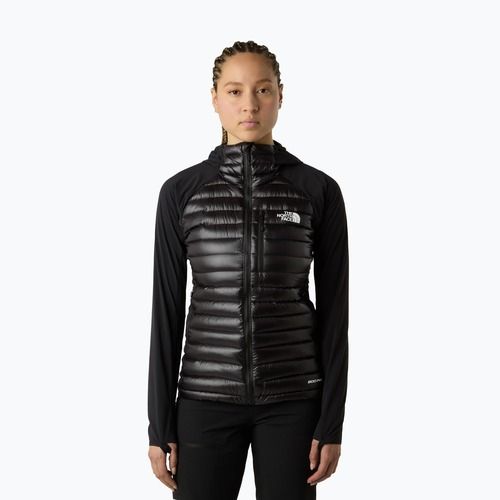 Kurtka hybrydowa damska The North Face Summit Breithorn Lt Hybrid Hoodie black