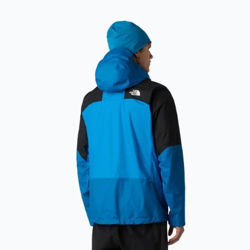 Kurtka przeciwdeszczowa męska The North Face Signal 2.5L Dryvent skyline blue/adriatic blue/tnf black